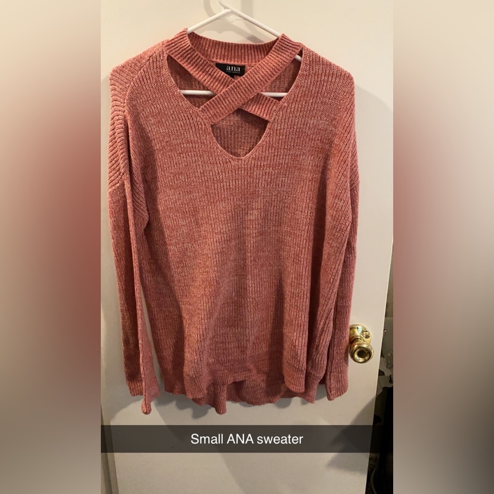 ANA pink sweater